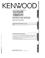 Kenwood 1060-VR-Owners-Manual